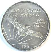 Immaculate Super Gem BU 2004 $25 pure Platinum Eagle