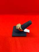 MENS 14K YELLOW GOLD RING WITH 2.00 CARAT OF DIAMOND