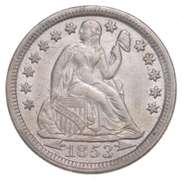 1853 Seated Liberty Dime - Arrows