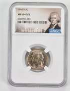 MS67+ 5FS 1944-D Jefferson Nickel - Graded NGC