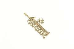 14K Yellow Gold Number One #1 Grandma Mothers Day Granny Charm/Pendant