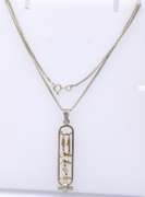Vintage Sterling Silver Pendant on Chain