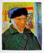 Vincent Van Gogh, Self Portrait With Bandaged Ear