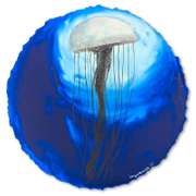 Deep Blue Jellyfish