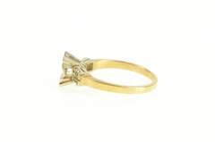 14K Yellow Gold 5.25mm Vintage NOS 1950's Engagement Setting Ring