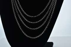 Sterling Silver Multi-Strand Necklace
