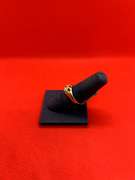 ELEGANT LADIES 14K YELLOW GOLD RING WITH 0.50 CARAT CENTER STONE