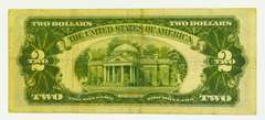 1928-G Red Seal $2 Bill