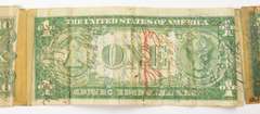 WWII Short Snorter - China, Japan, United States - 5 Total Notes