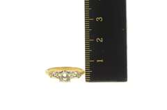14K Yellow Gold 3.3mm Vintage NOS 1950's Engagement Setting Ring