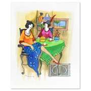 Original Tarkay Watercolor, Signed