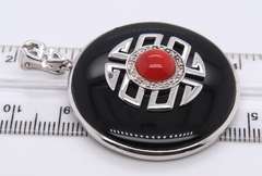 925 Sterling Silver Gemstone Pendant