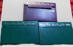 3 sets: 1993 & 1994 & 1995 PRF Sets NOTE: The US Mint is now charging $32 for current non-Silver PROOF Sets.