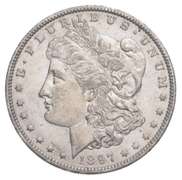 1897-O Morgan Silver Dollar