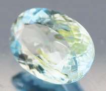 Sky blue! Unheated! 4.02ct Brazilian Aquamarine