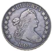 1805 Draped Bust Half Dollar