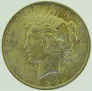 1922 Peace Silver Dollar $1 US Coin