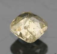 Rare .37ct cushion cut yellow Diamond