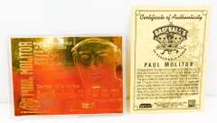 Paul Molitor 23KT Gold 1998 Baseball Card