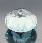 Stunning 2.28ct platinum blue Topaz solitaire