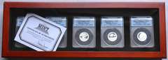 2013 S Cased Silver Quarter Proof 70 National Parks Set