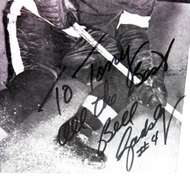 2 Detroit Red Wings Autograph Hockey Cards