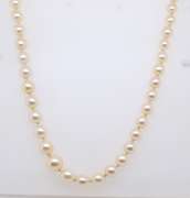 Vintage Graduated Pearl Necklace