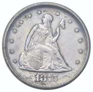 1875-S Seated Liberty Twenty Cent-Piece