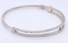 Vintage Sterling Silver Bangle