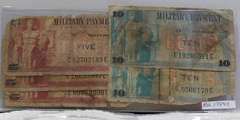 5 Notes: Mil Pmt Certs 3 ea 5 cent; 2 ea 10 cent; Ser 692