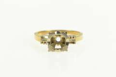 14K Yellow Gold 5.5mm Vintage NOS 1950's Engagement Setting Ring