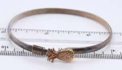 Vintage Sterling Silver Bangle Bracelet