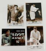 4 Babe Ruth Baseball Cards