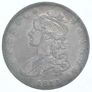 1836 Capped Bust Half Dollar