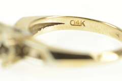 14K Yellow Gold Vintage NOS 1950's 4.75mm Engagement Setting Ring