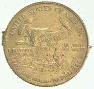 2002 $10 American Gold Eagle 1/4 Oz. .999 Fine Gold