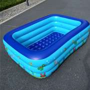 1.8M Three-ring Rectangular Children's Inflatable Pool