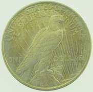 1924 Peace Silver Dollars $1 US Coin Flashy White Slider BU