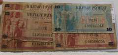 5 Notes: Mil Pmt Certs 3 ea 10 cent; 3 ea 5 cent; Ser 692