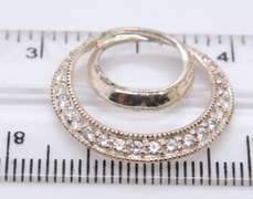 Vintage Sterling Silver Earrings and 2 Pendants