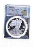 PR69 DCAM 2005-W American Silver Eagle - Graded PCGS