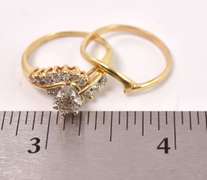 Fantastic Over 0.50CTW Diamond Ring in 14K Yellow Gold