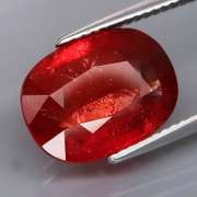 Dynamic 6.39ct Imperial Red Sapphire