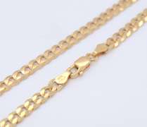 925 Sterling Silver Italian Curb Chain Necklace