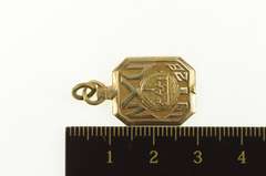 10K Yellow Gold 1928 NYU New York University Seal Charm/Pendant