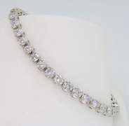 Classic 4.75CTW Diamond Tennis Bracelet in 14k White Gold