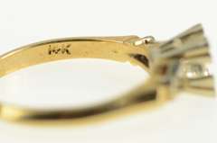 14K Yellow Gold 4.5mm Vintage NOS 1950's Engagement Setting Ring