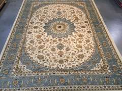 CLASSIC MEDALLION DESIGN RUG 8x11