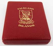 Falkland Islands Sterling Silver Proof Coin, 150 Grams