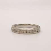 Platinum Diamond Band Ring